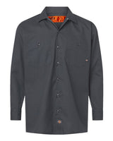 Dickies Men's Industrial Long Sleeve Work Shirt-1