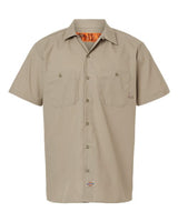 Dickies Men's Industrial Short Sleeve Work Shirt-1
