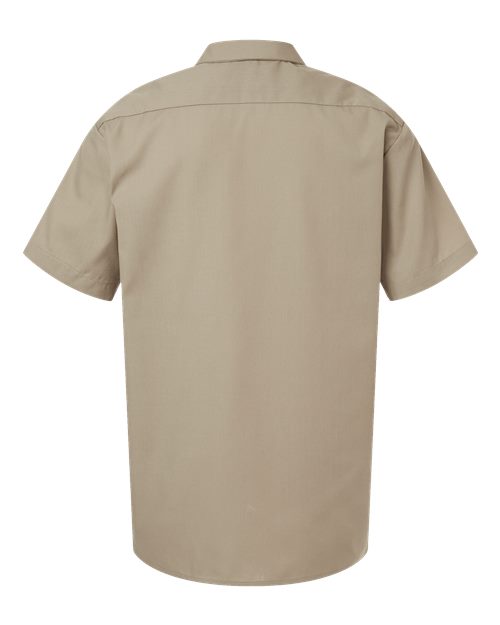 Dickies Men's Industrial Short Sleeve Work Shirt-2