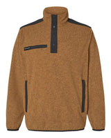 DRI DUCK Men's Ranger Melange Fleece Pullover-1