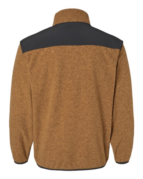 DRI DUCK Men's Ranger Melange Fleece Pullover-2