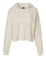 MV Sport Women's Angel Fleece Crop Hooded Sweatshirt-1