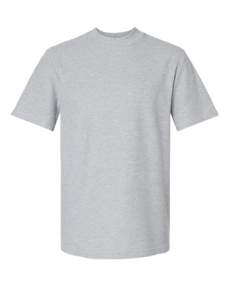 American Apparel Men's Pique Mockneck Tee-1