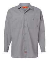 Dickies Men's Industrial Long Sleeve Work Shirt-1