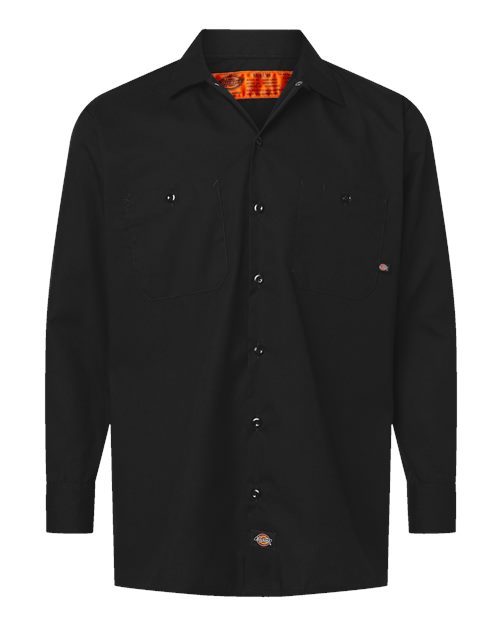 Dickies Men's Industrial Long Sleeve Work Shirt-1