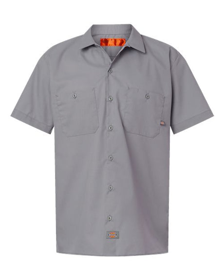 Dickies Men's Industrial Short Sleeve Work Shirt-1