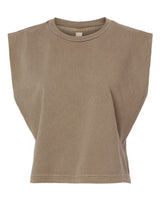 American Apparel Women's Garment-Dyed Heavyweight Muscle Tee-1