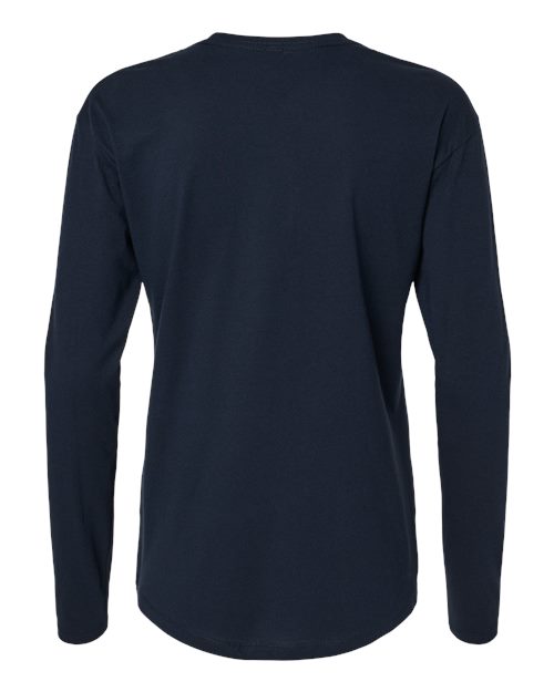 Next Level Women's Cotton Relaxed Long Sleeve T-Shirt-2