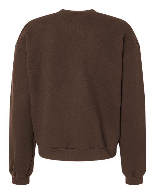 American Apparel Women's ReFlex Fleece Crewneck Sweatshirt-2