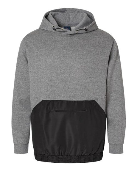 MV Sport Men's Mixed Media Hooded Sweatshirt-1