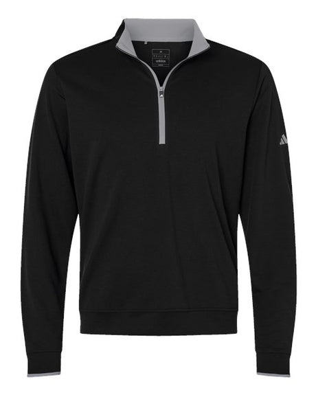 adidas Men's Performance Lightweight Quarter-Zip Pullover Mens Apparel Sweatshirts & Fleece