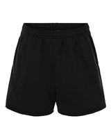 BELLA + CANVAS Women's Cutoff Fleece Shorts-1