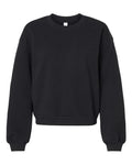 American Apparel Women's ReFlex Fleece Crewneck Sweatshirt-1