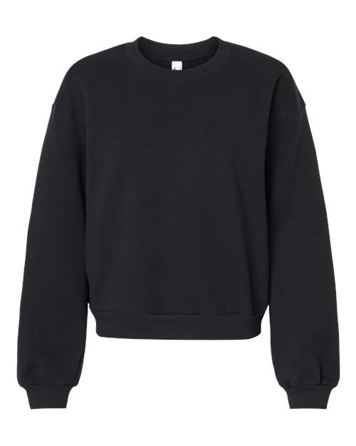American Apparel Women's ReFlex Fleece Crewneck Sweatshirt-1
