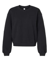 American Apparel Women's ReFlex Fleece Crewneck Sweatshirt-1