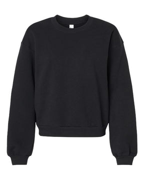 American Apparel Women's ReFlex Fleece Crewneck Sweatshirt-1