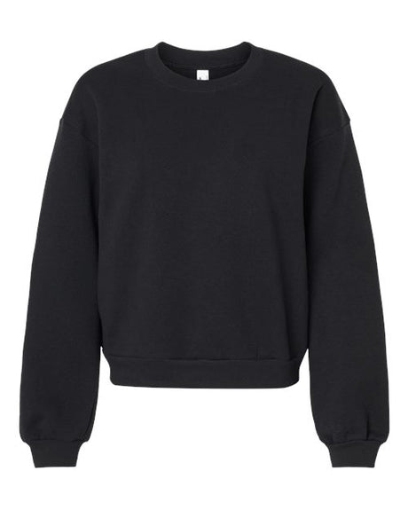 American Apparel Women's ReFlex Fleece Crewneck Sweatshirt-1