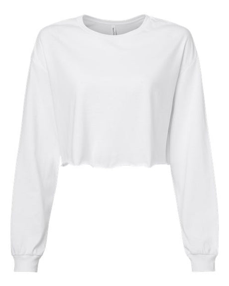 BELLA + CANVAS Women's FWD Fashion Crop Long Sleeve Tee-1