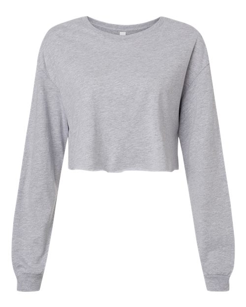 BELLA + CANVAS Women's FWD Fashion Crop Long Sleeve Tee-1