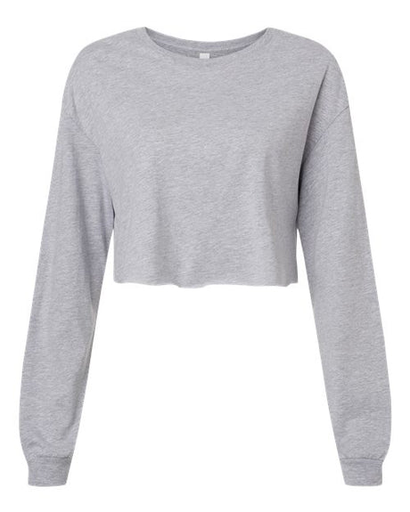 BELLA + CANVAS Women's FWD Fashion Crop Long Sleeve Tee-1
