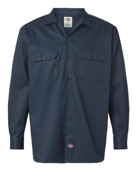 Dickies Men's Long Sleeve Work Shirt-1
