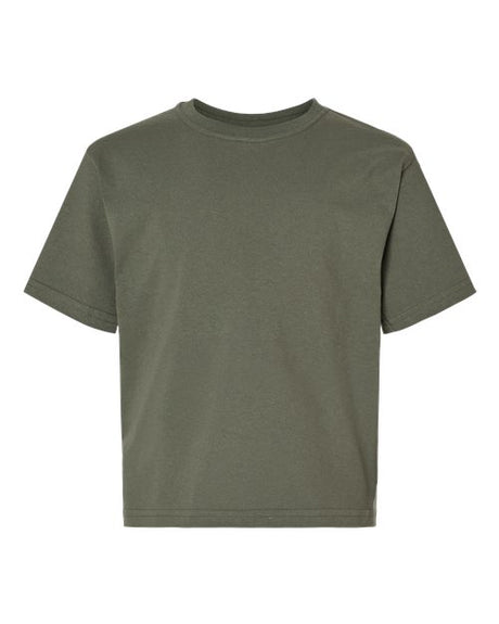 M&O Youth Gold Soft Touch T-Shirt-1