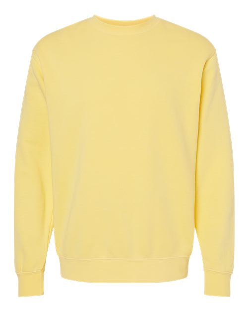 Independent Trading Co. Men's Midweight Pigment-Dyed Crewneck Sweatshirt-1