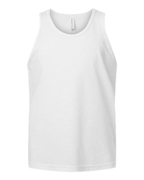 Bella + Canvas Youth Heather CVC Tank-1