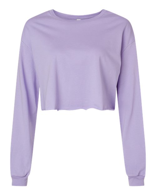 BELLA + CANVAS Women's FWD Fashion Crop Long Sleeve Tee-1