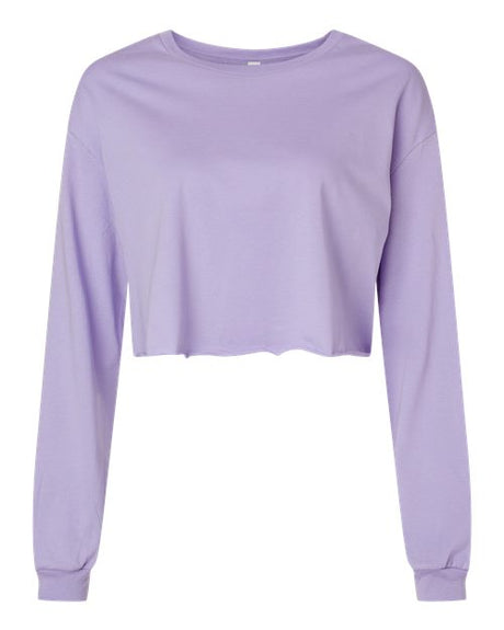 BELLA + CANVAS Women's FWD Fashion Crop Long Sleeve Tee-1