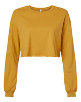 BELLA + CANVAS Women's FWD Fashion Crop Long Sleeve Tee-1
