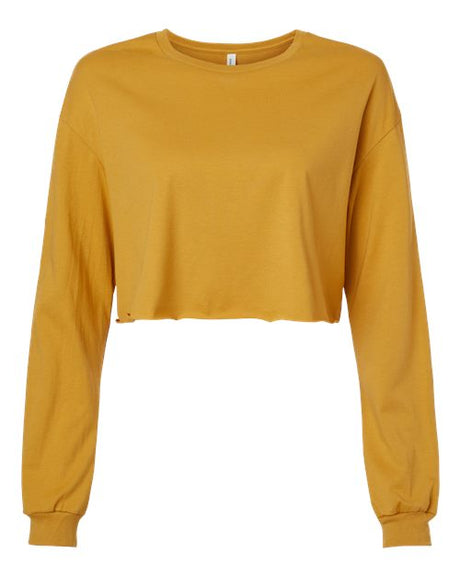 BELLA + CANVAS Women's FWD Fashion Crop Long Sleeve Tee-1