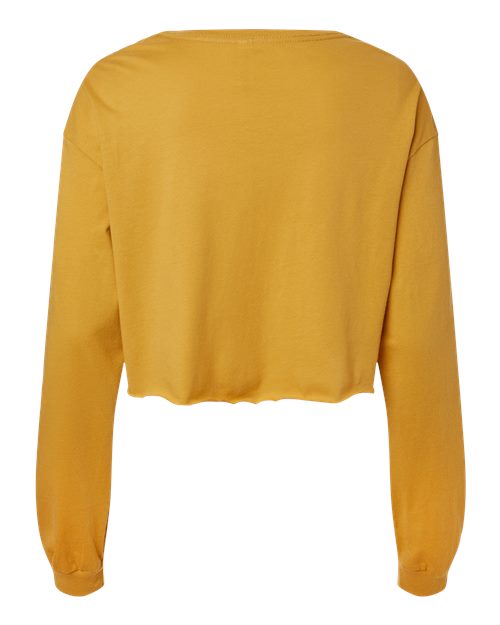 BELLA + CANVAS Women's FWD Fashion Crop Long Sleeve Tee-2