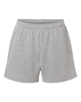 BELLA + CANVAS Women's Cutoff Fleece Shorts-1