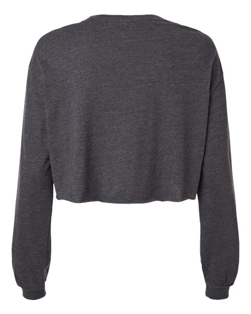BELLA + CANVAS Women's FWD Fashion Crop Long Sleeve Tee-2