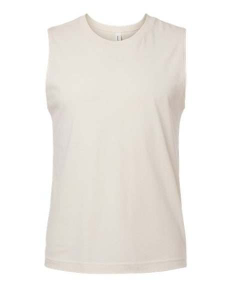 BELLA + CANVAS Jersey Muscle Tank-1