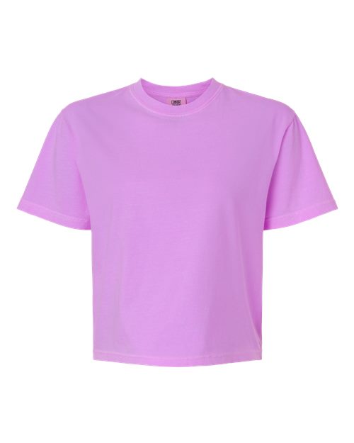 Comfort Colors Women's Garment-Dyed Heavyweight Boxy T-Shirt-1