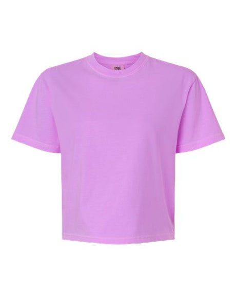 Comfort Colors Women's Garment-Dyed Heavyweight Boxy T-Shirt-1