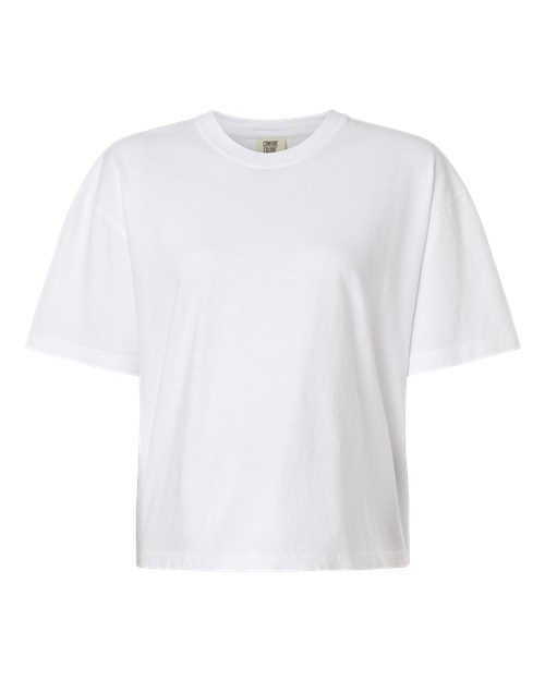 Comfort Colors Women's Garment-Dyed Heavyweight Boxy T-Shirt-1