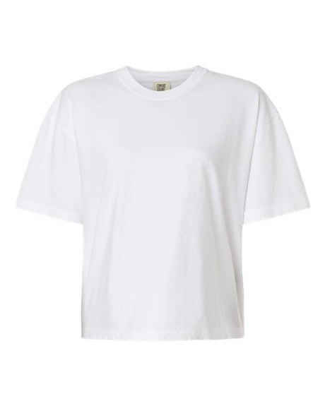 Comfort Colors Women's Garment-Dyed Heavyweight Boxy T-Shirt-1