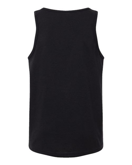 Bella + Canvas Youth Heather CVC Tank-2
