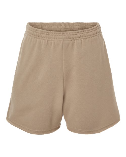 BELLA + CANVAS Women's Cutoff Fleece Shorts-1