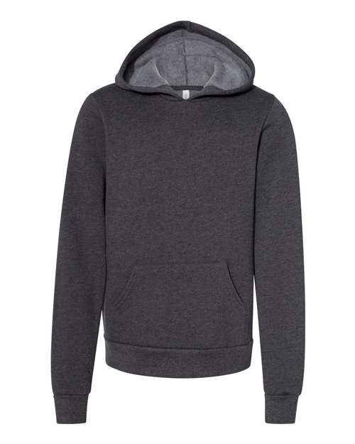 BELLA + CANVAS Youth Sponge Fleece Hoodie Sweatshirt-1