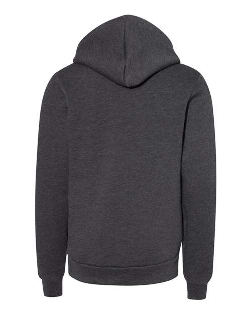 BELLA + CANVAS Youth Sponge Fleece Hoodie Sweatshirt-2