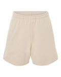 BELLA + CANVAS Women's Cutoff Fleece Shorts-1