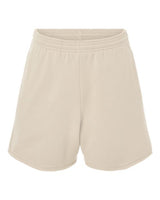 BELLA + CANVAS Women's Cutoff Fleece Shorts-1