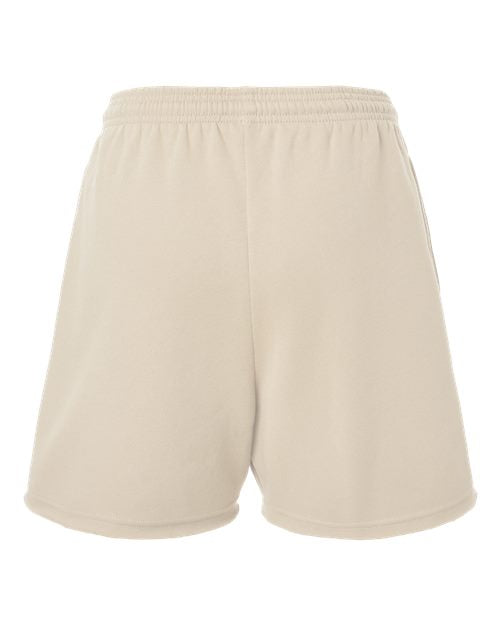 BELLA + CANVAS Women's Cutoff Fleece Shorts-2