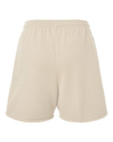 BELLA + CANVAS Women's Cutoff Fleece Shorts-2