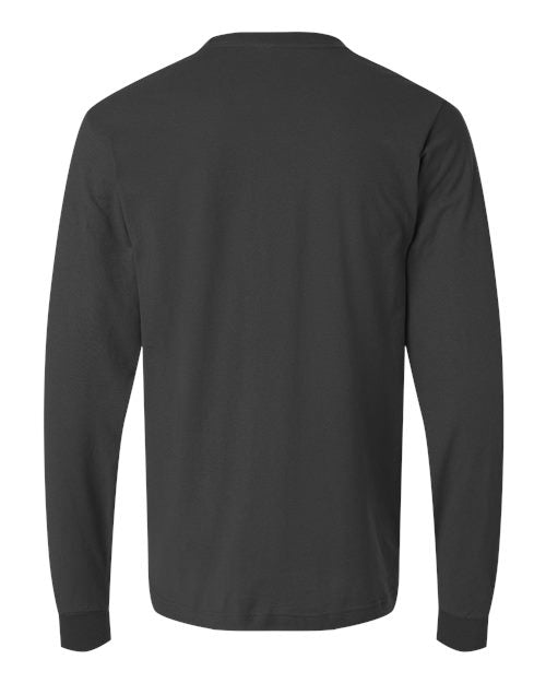 Tultex Men's Fine Jersey Long Sleeve T-Shirt-2