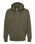 Independent Trading Co. Men's Heavyweight Full-Zip Hooded Sweatshirt-1